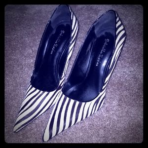 Zebra Print Heels by Gabriella Rocha